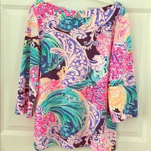 Lilly Pulitzer 3/4 sleeve top XL